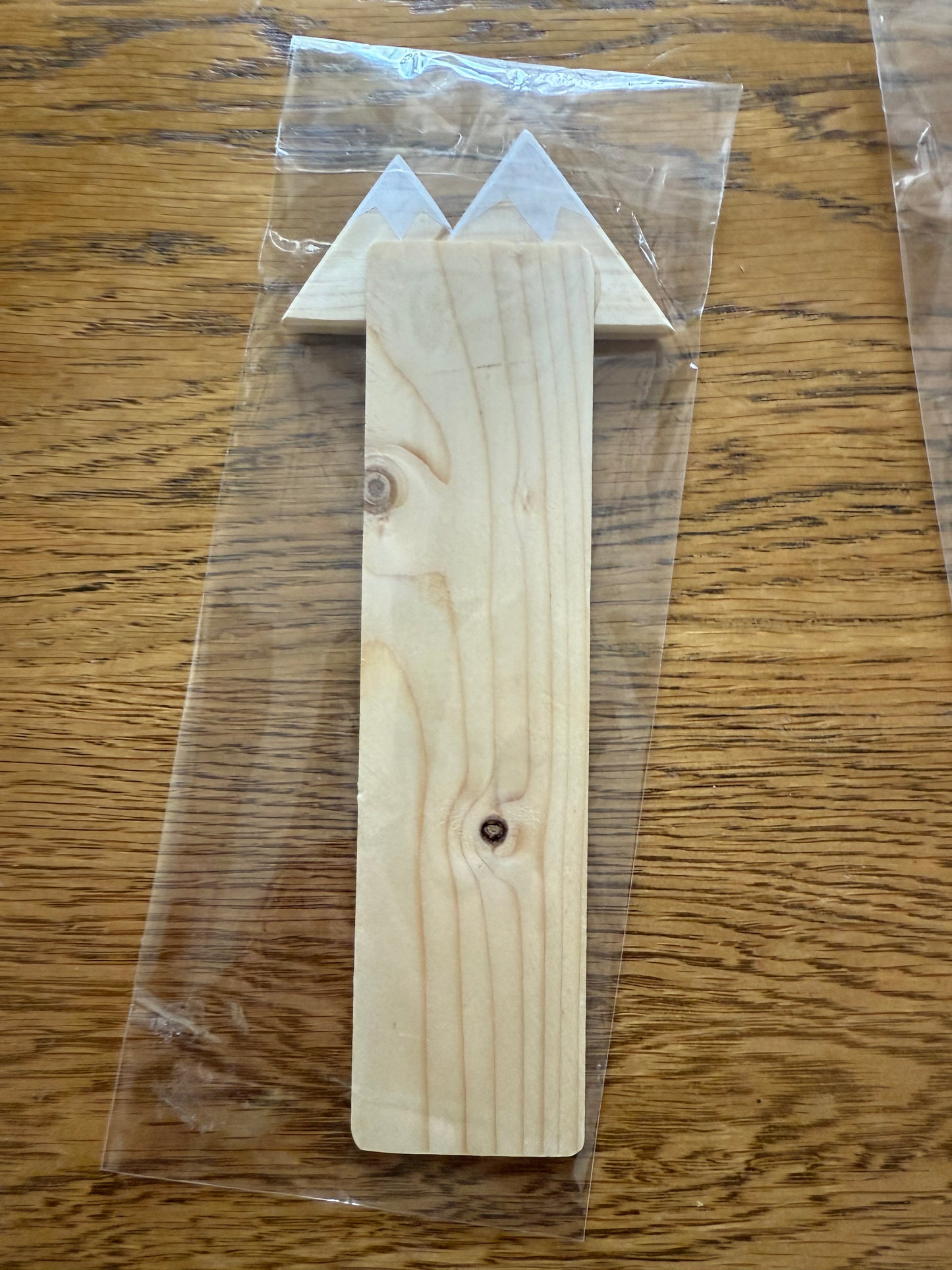 Wooden Mountain Bookmark