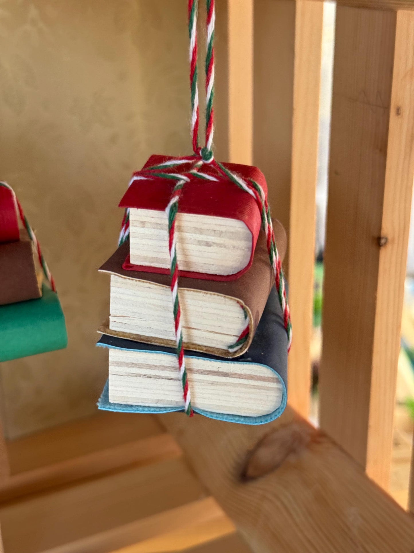 Book Stack Bauble